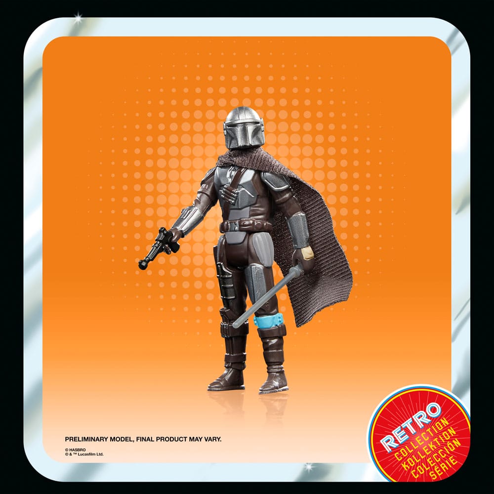 Action-Figure Star Wars: The Book of Boba Fett Retro Collection Mandalorian ( Imagem 4 de 4 ) - Preview