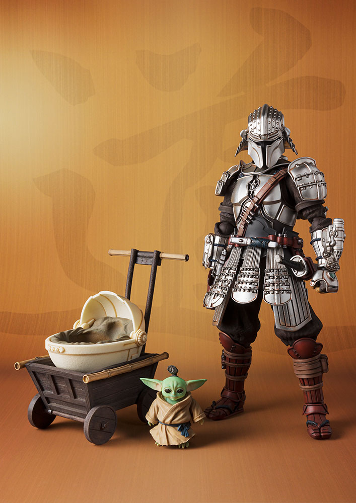 Action-Figure Star Wars: Ronin Mandalorian (Beskar Armor) & Grogu ( Imagem 2 de 4 ) - Preview