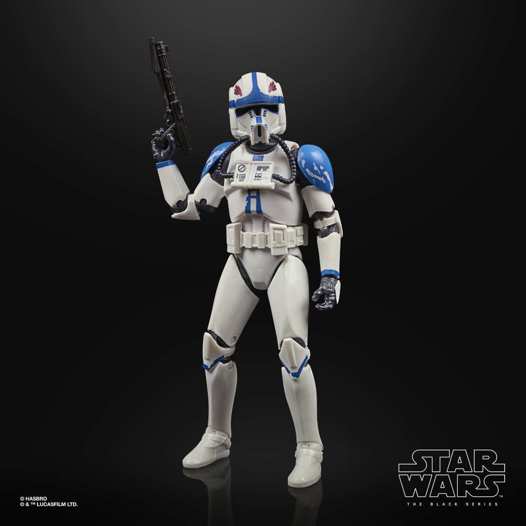 Action-Figure Star Wars: The Clone Wars Black Series 50th Anniversary Clone Pilot Hawk ( Imagem 4 de 4 ) - Preview