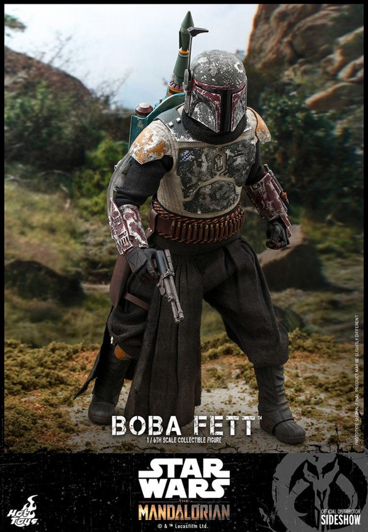 Action-Figure Star Wars: The Mandalorian - Boba Fett 1:6 Scale Figure ( Imagem 3 de 4 ) - Preview