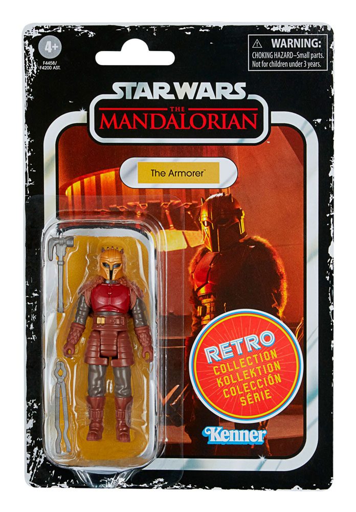 Action-Figure Star Wars: The Mandalorian Retro Collection The Armorer 10 cm ( Imagem 4 de 4 ) - Preview