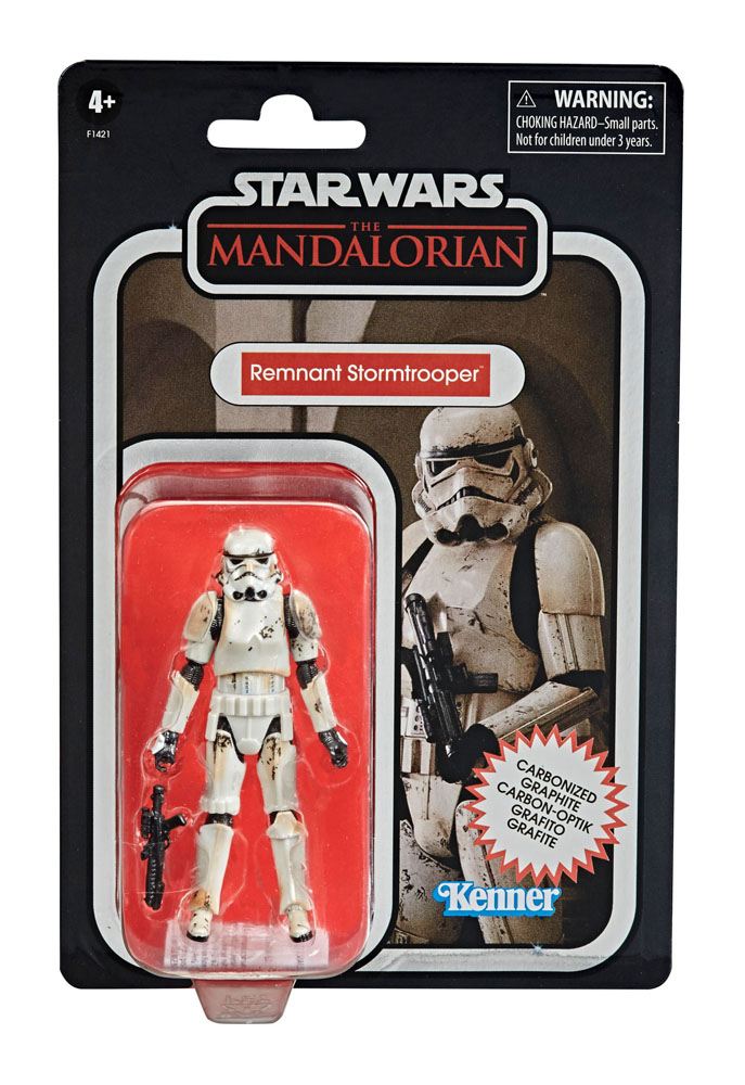Action-Figure Star Wars: The Mandalorian Vintage Collection Carbonized Remnant Stormtrooper ( Imagem 3 de 4 ) - Preview
