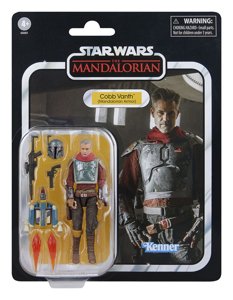 Action-Figure Star Wars: Vintage Collection Cobb Vanth (Mandalorian Armor) ( Imagem 4 de 4 ) - Preview