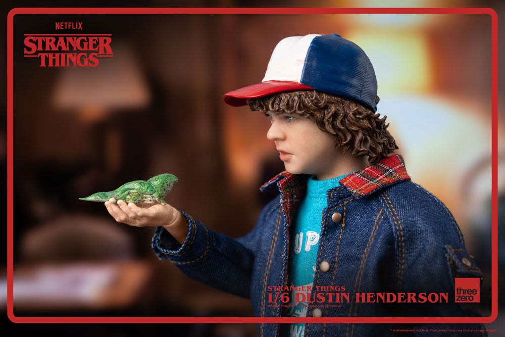 Action-Figure Stranger Things 1/6 Dustin Henderson 23 cm ( Imagem 2 de 4 ) - Preview
