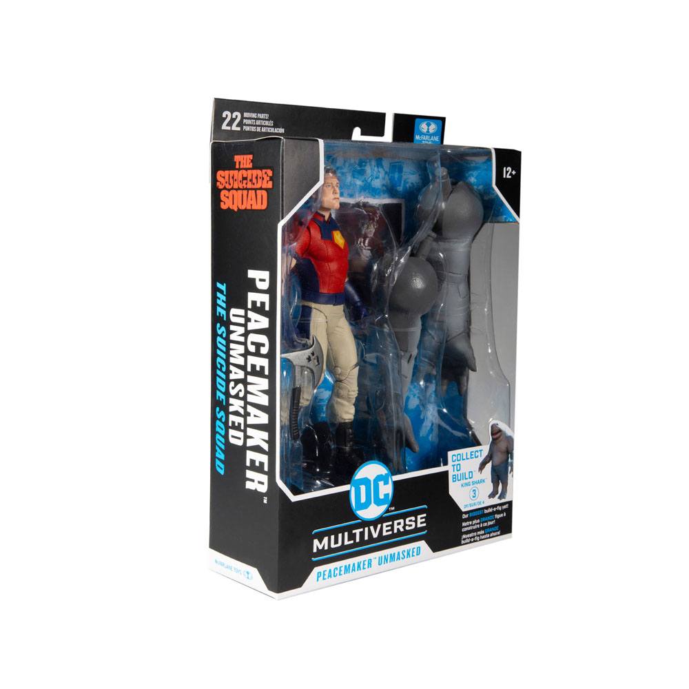 Action-Figure Suicide Squad Build-A Peacemaker (Unmasked) 18 cm ( Imagem 2 de 4 ) - Preview