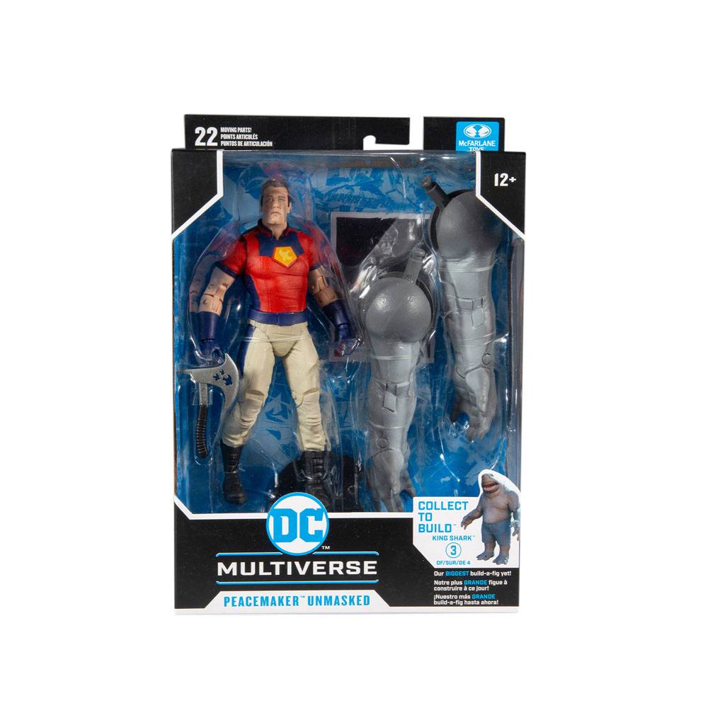 Action-Figure Suicide Squad Build-A Peacemaker (Unmasked) 18 cm ( Imagem 4 de 4 ) - Preview