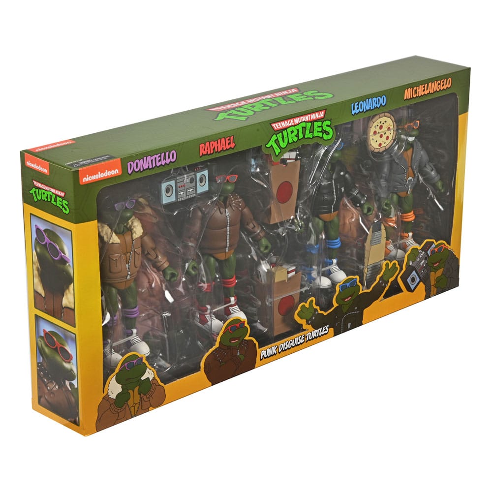 Action-Figure Teenage Mutant Ninja Turtles (Cartoon) 4-Pack Punk Turtles ( Imagem 3 de 4 ) - Preview