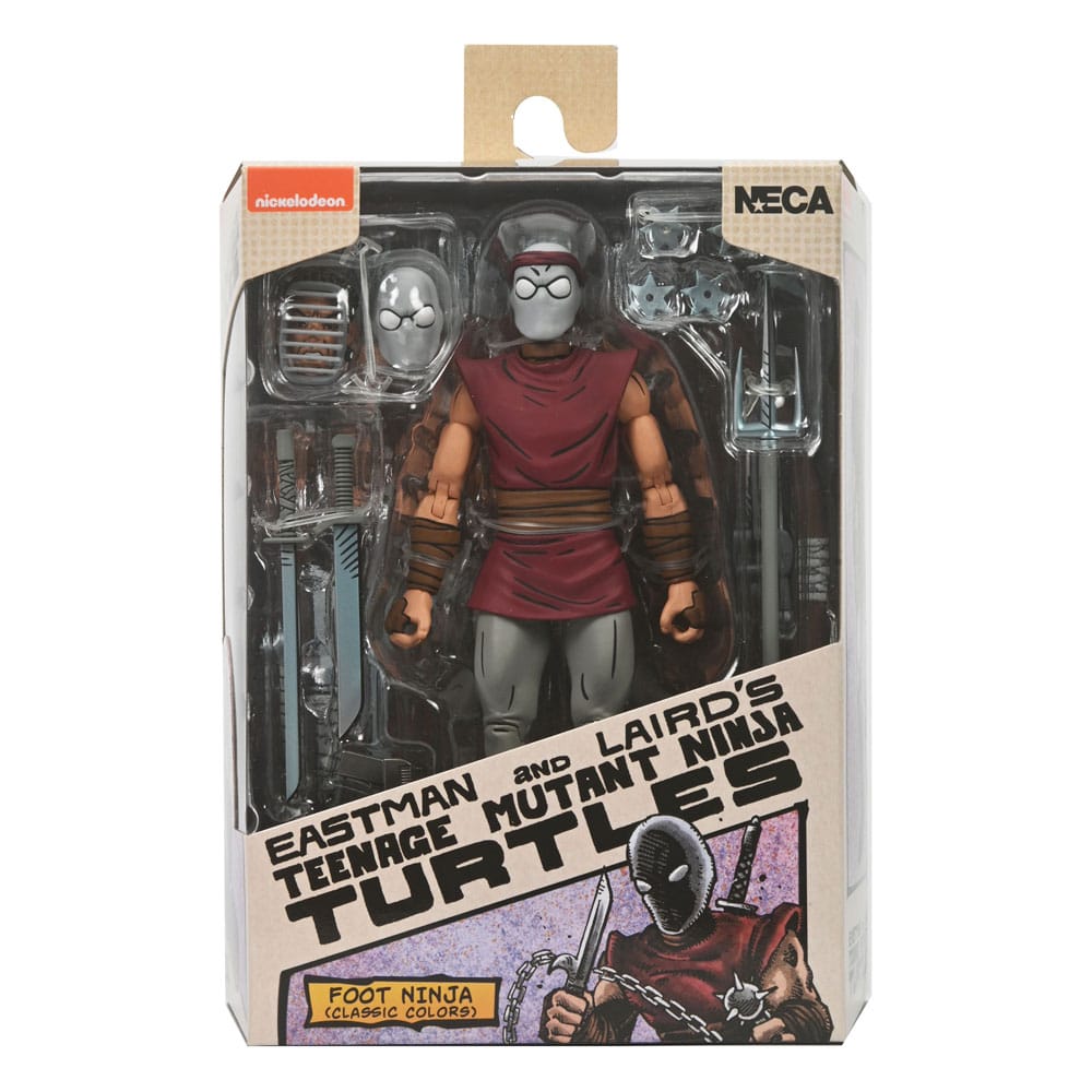 Action-Figure Teenage Mutant Ninja Turtles (Mirage Comics) Foot Ninja Classic ( Imagem 3 de 3 ) - Preview