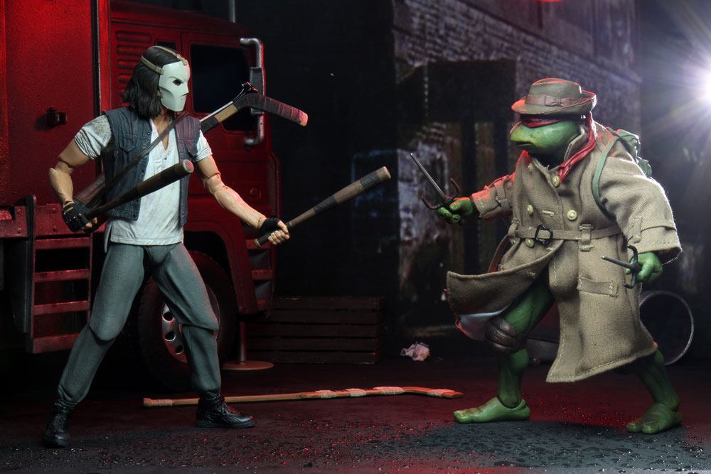 Action-Figure Teenage Mutant Ninja Turtles 2-Pack Casey Jones & Raphael in Disguise ( Imagem 2 de 4 ) - Preview