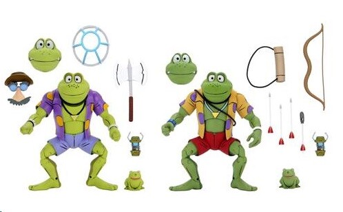Action-Figure Teenage Mutant Ninja Turtles 2-Pack Genghis & Rasputin Frog ( Imagem 2 de 2 ) - Preview