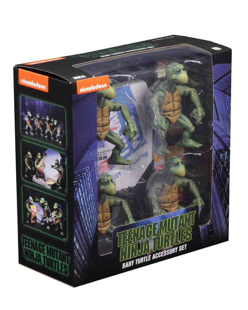 Action-Figure Teenage Mutant Ninja Turtles 4-Pack 1/4 Baby Turtles 10 cm ( Imagem 4 de 4 ) - Preview