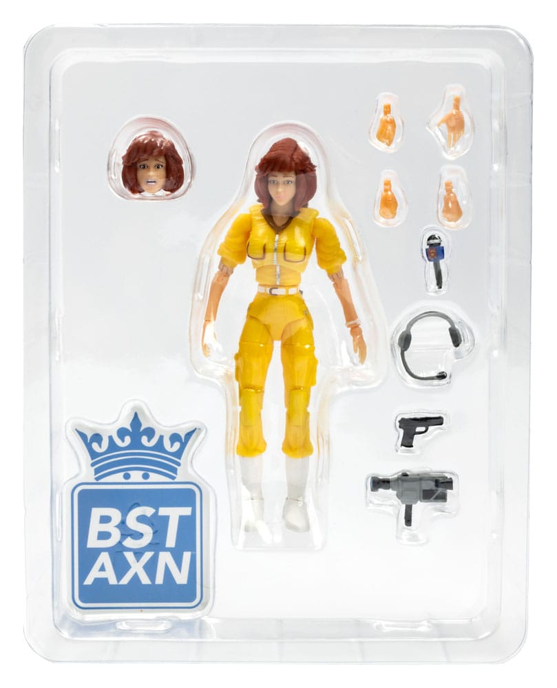 Action-Figure Teenage Mutant Ninja Turtles BST AXN April O’Neil 13 cm ( Imagem 4 de 4 ) - Preview