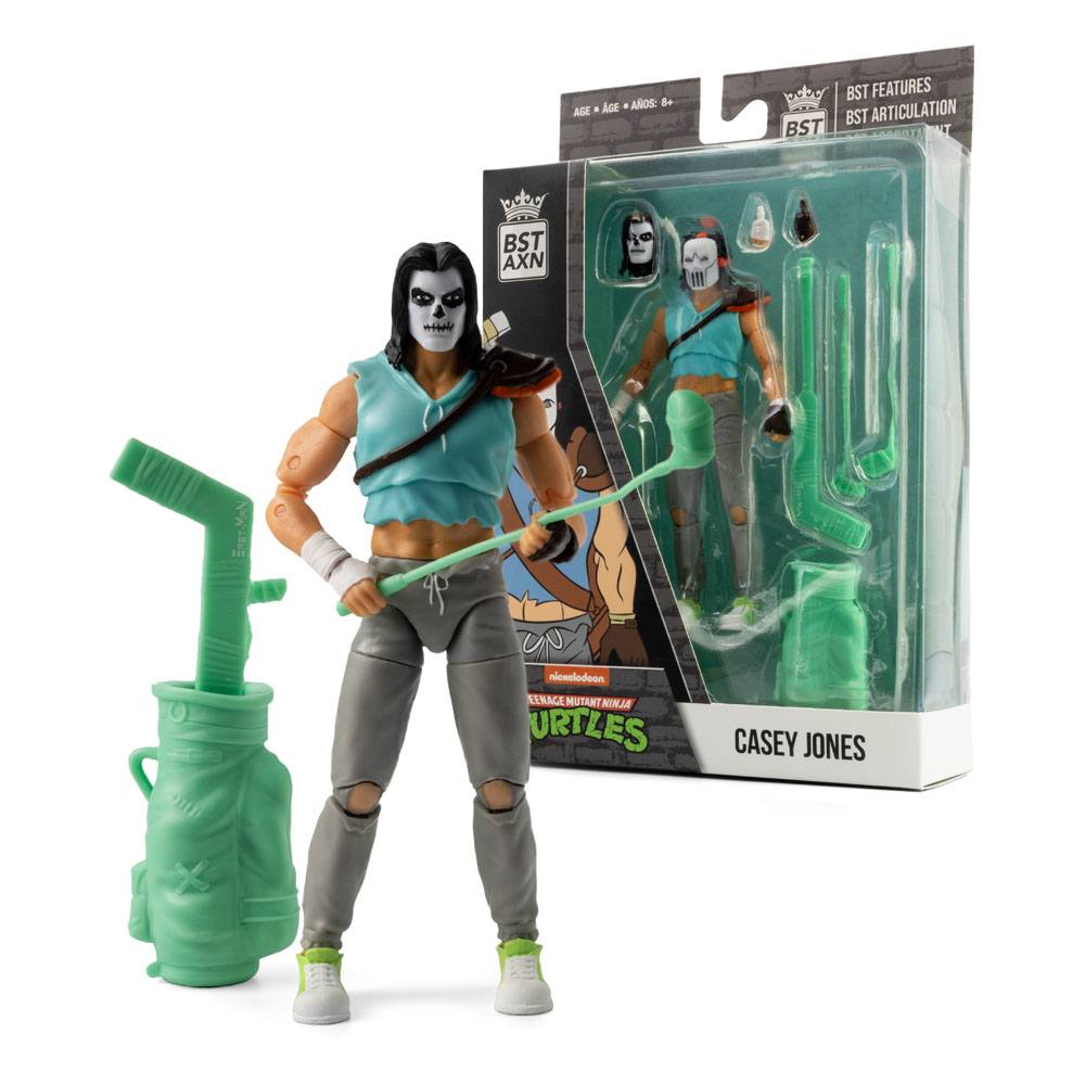 Action-Figure Teenage Mutant Ninja Turtles BST AXN Casey Jones Skull Face ( Imagem 4 de 4 ) - Preview