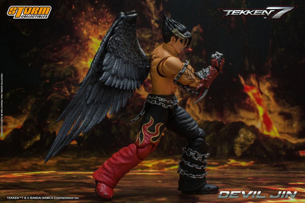 Action-Figure Tekken 7 Devil Jin 1/12 18 cm ( Imagem 4 de 4 ) - Preview