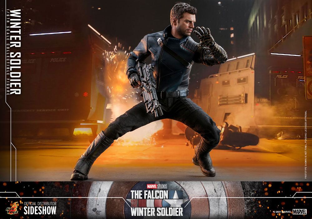 Action-Figure The Falcon and The Winter Soldier Winter Soldier 1/6 30 cm ( Imagem 4 de 4 ) - Preview