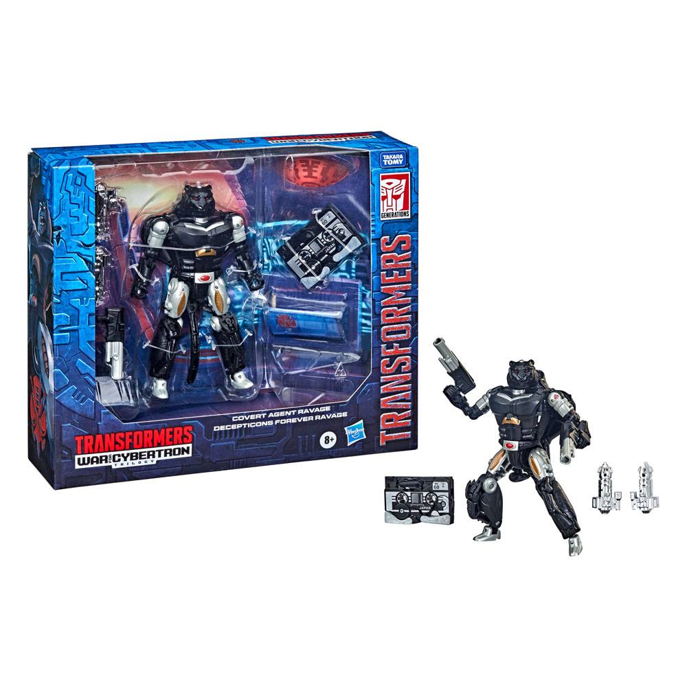 Action-Figure Transformers Covert Agent Ravage & Decepticon Forever Ravage ( Imagem 3 de 4 ) - Preview