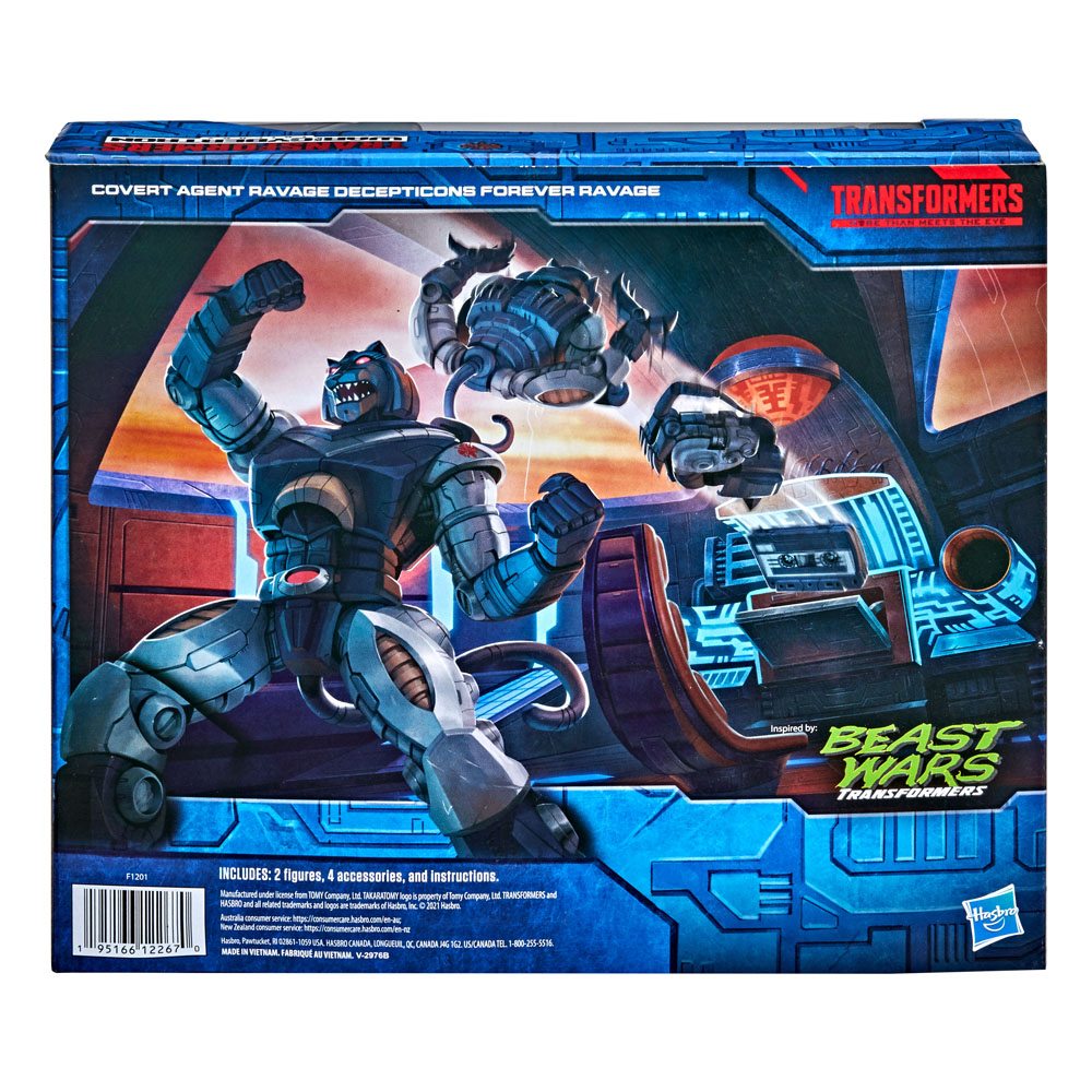 Action-Figure Transformers Covert Agent Ravage & Decepticon Forever Ravage ( Imagem 4 de 4 ) - Preview