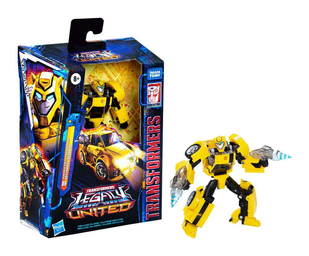 Action-Figure Transformers Generations Legacy United Deluxe Class Animated Bumblebee ( Imagem 4 de 4 ) - Preview