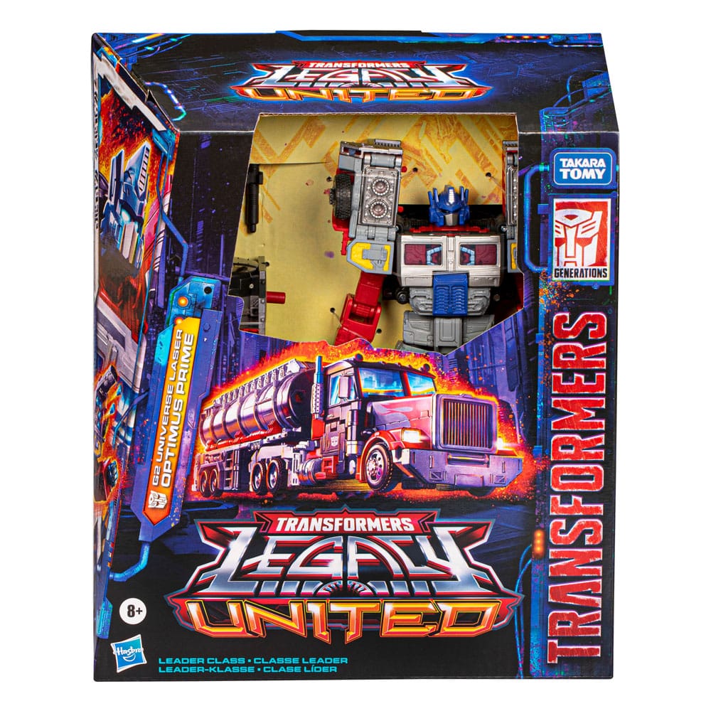 Action-Figure Transformers Generations Legacy United Leader Class G2 Laser Optimus Prime ( Imagem 3 de 4 ) - Preview
