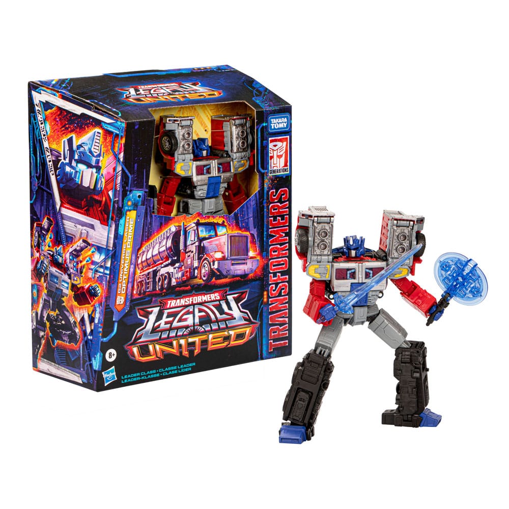 Action-Figure Transformers Generations Legacy United Leader Class G2 Laser Optimus Prime ( Imagem 4 de 4 ) - Preview