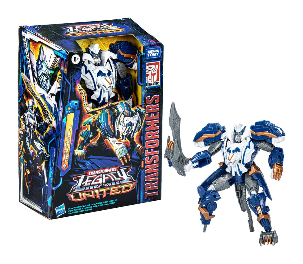 Action-Figure Transformers Generations Legacy United Voyager Class Prime Thundertron ( Imagem 4 de 4 ) - Preview