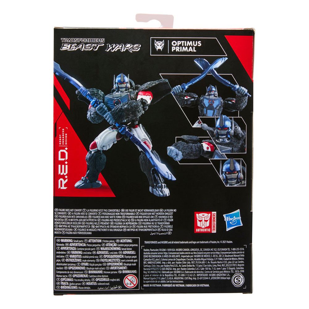 Action-Figure Transformers Generations R.E.D. Optimus Primal 15 cm ( Imagem 3 de 4 ) - Preview