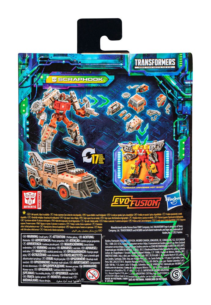 Action-Figure Transformers Legacy Evolution Deluxe Class Scraphook 14 cm ( Imagem 4 de 4 ) - Preview