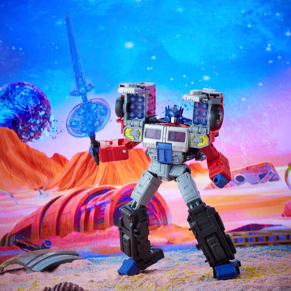 Action-Figure Transformers Legacy Voyager Class Laser Optimus Prime 18 cm ( Imagem 3 de 4 ) - Preview