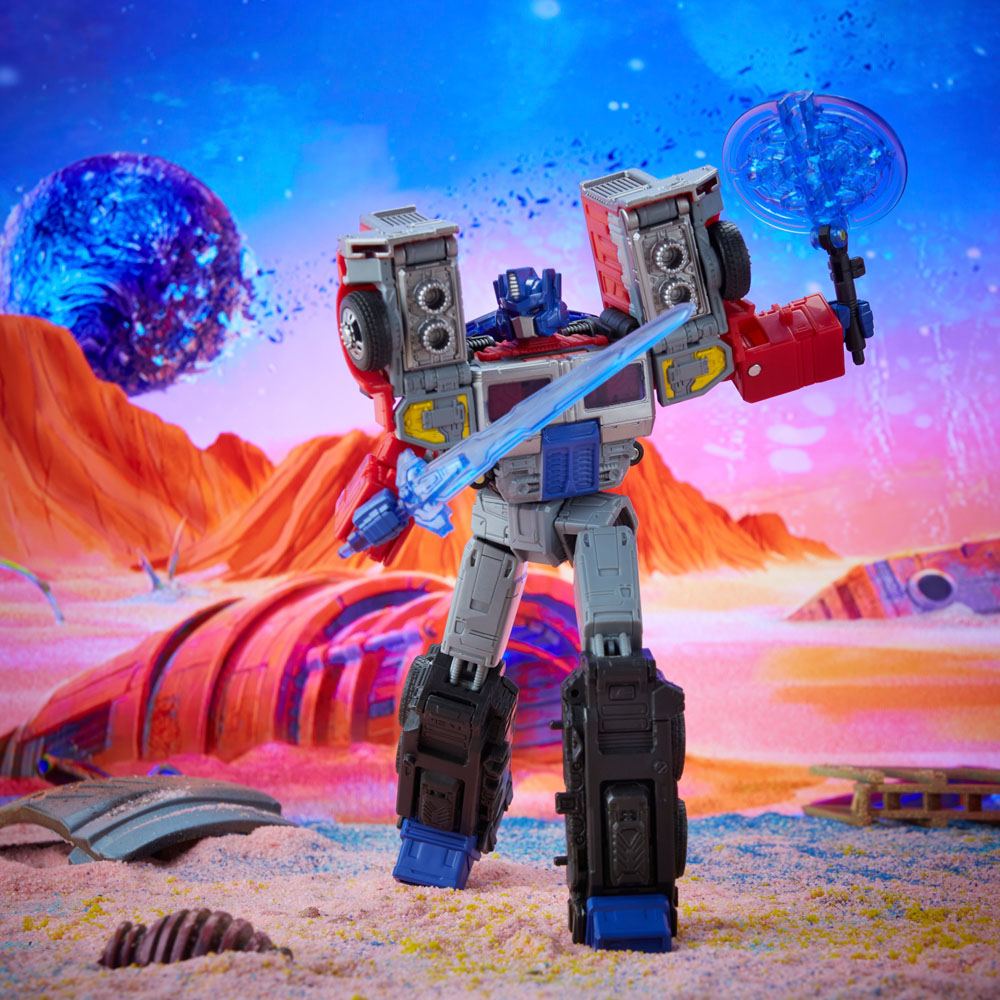Action-Figure Transformers Legacy Voyager Class Laser Optimus Prime 18 cm ( Imagem 4 de 4 ) - Preview