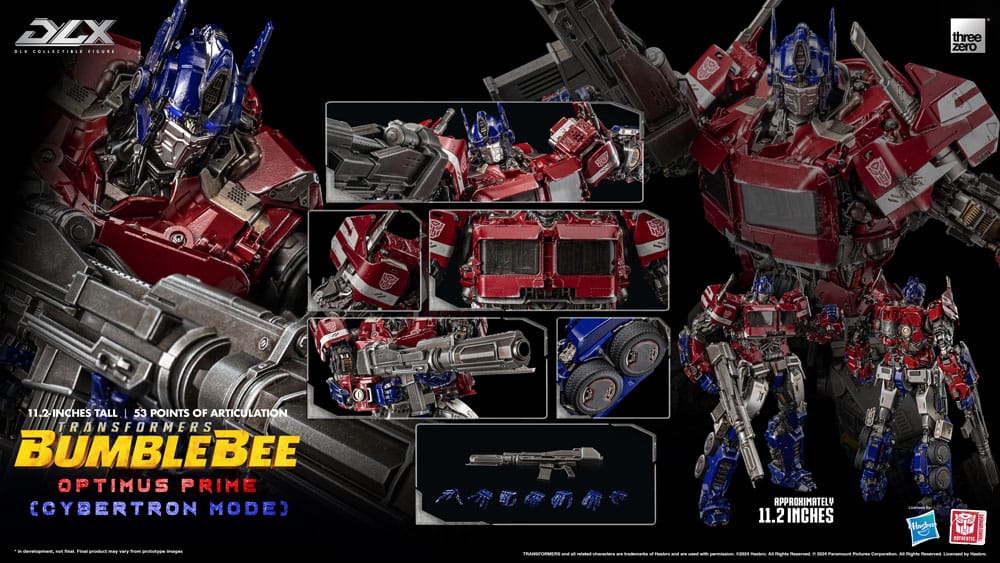 Action-Figure Transformers: Bumblebee DLX 1/6 Optimus Prime (Cybertron Mode) ( Imagem 2 de 4 ) - Preview