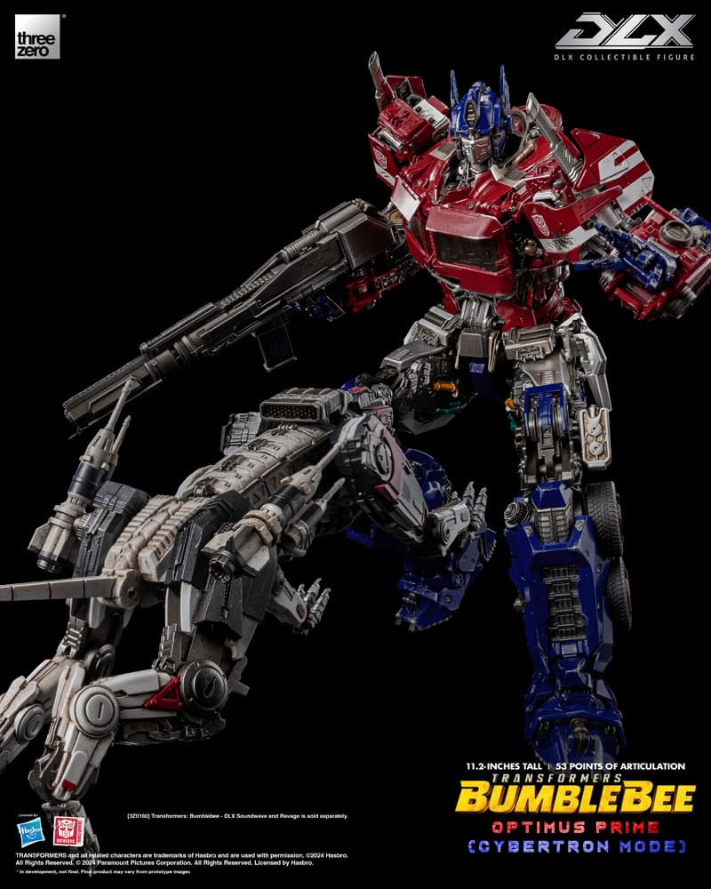 Action-Figure Transformers: Bumblebee DLX 1/6 Optimus Prime (Cybertron Mode) ( Imagem 4 de 4 ) - Preview