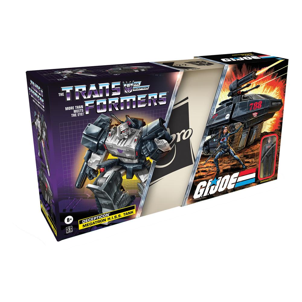 Action-Figure Transformers x G.I. Joe Megatron H.I.S.S. Tank & Baroness 27 cm ( Imagem 4 de 4 ) - Preview