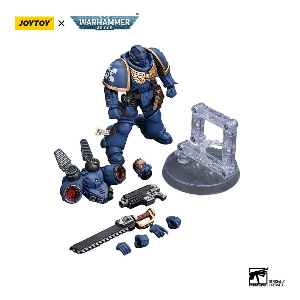 Action-Figure Warhammer 40k 1/18 Ultramarines Jump Pack Intercessors 12 cm ( Imagem 2 de 4 ) - Preview