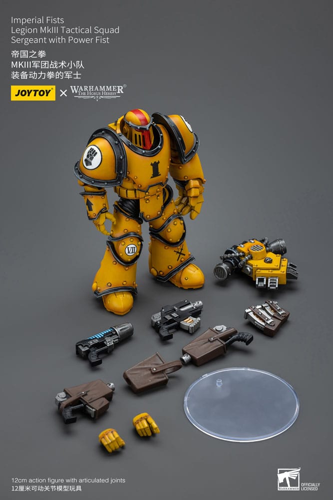Action-Figure Warhammer 1/18 Legion MkIII Tactical Squad Sergeant with Power Fist 12 cm ( Imagem 2 de 4 ) - Preview