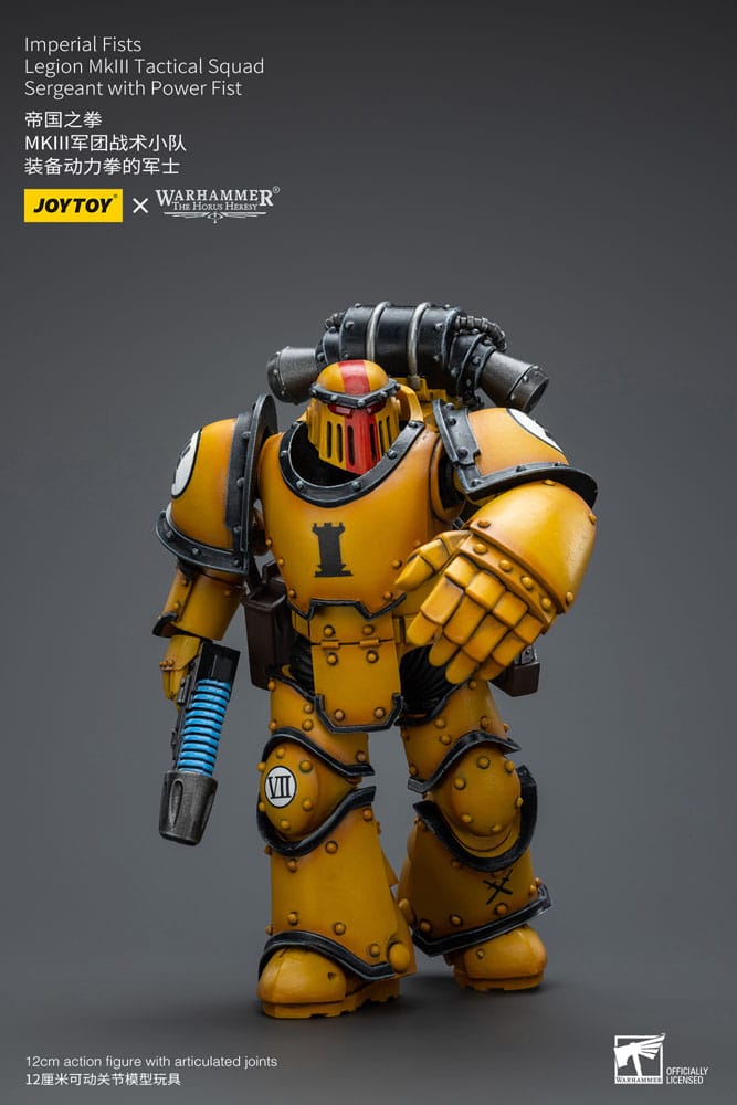 Action-Figure Warhammer 1/18 Legion MkIII Tactical Squad Sergeant with Power Fist 12 cm ( Imagem 3 de 4 ) - Preview