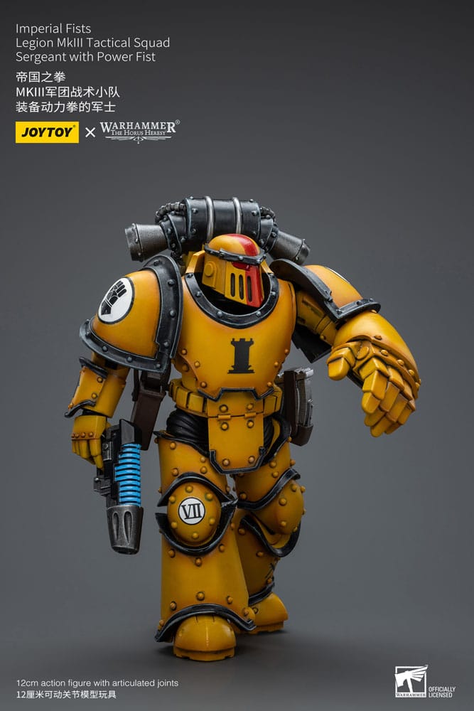 Action-Figure Warhammer 1/18 Legion MkIII Tactical Squad Sergeant with Power Fist 12 cm ( Imagem 4 de 4 ) - Preview