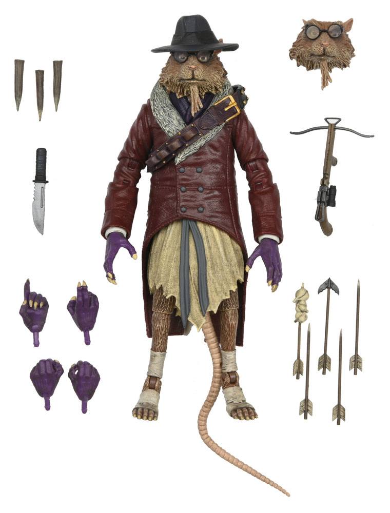 Action-Figure Universal Monsters x Teenage Mutant Ninja Turtles Splinter as Van Helsing 18 cm ( Imagem 3 de 4 ) - Preview