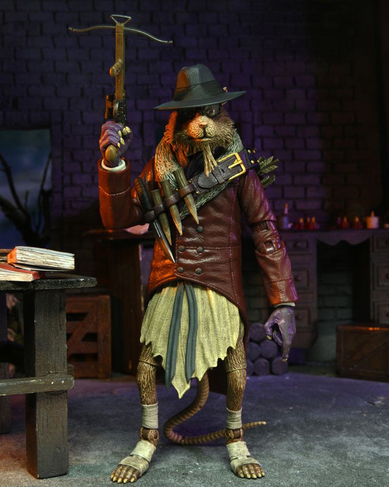 Action-Figure Universal Monsters x Teenage Mutant Ninja Turtles Splinter as Van Helsing 18 cm ( Imagem 4 de 4 ) - Preview