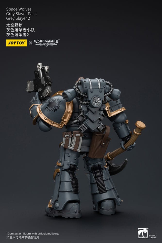 Action-Figure Warhammer 1/18 Space Wolves Grey Slayer Pack Grey Slayer 2 12 cm ( Imagem 3 de 4 ) - Preview