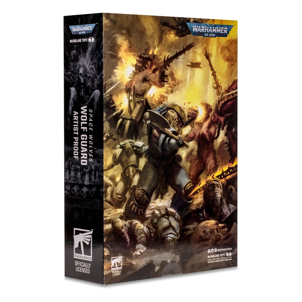Action-Figure Warhammer 40k Space Wolves Wolf Guard (Artist Proof) 18 cm ( Imagem 4 de 4 ) - Preview
