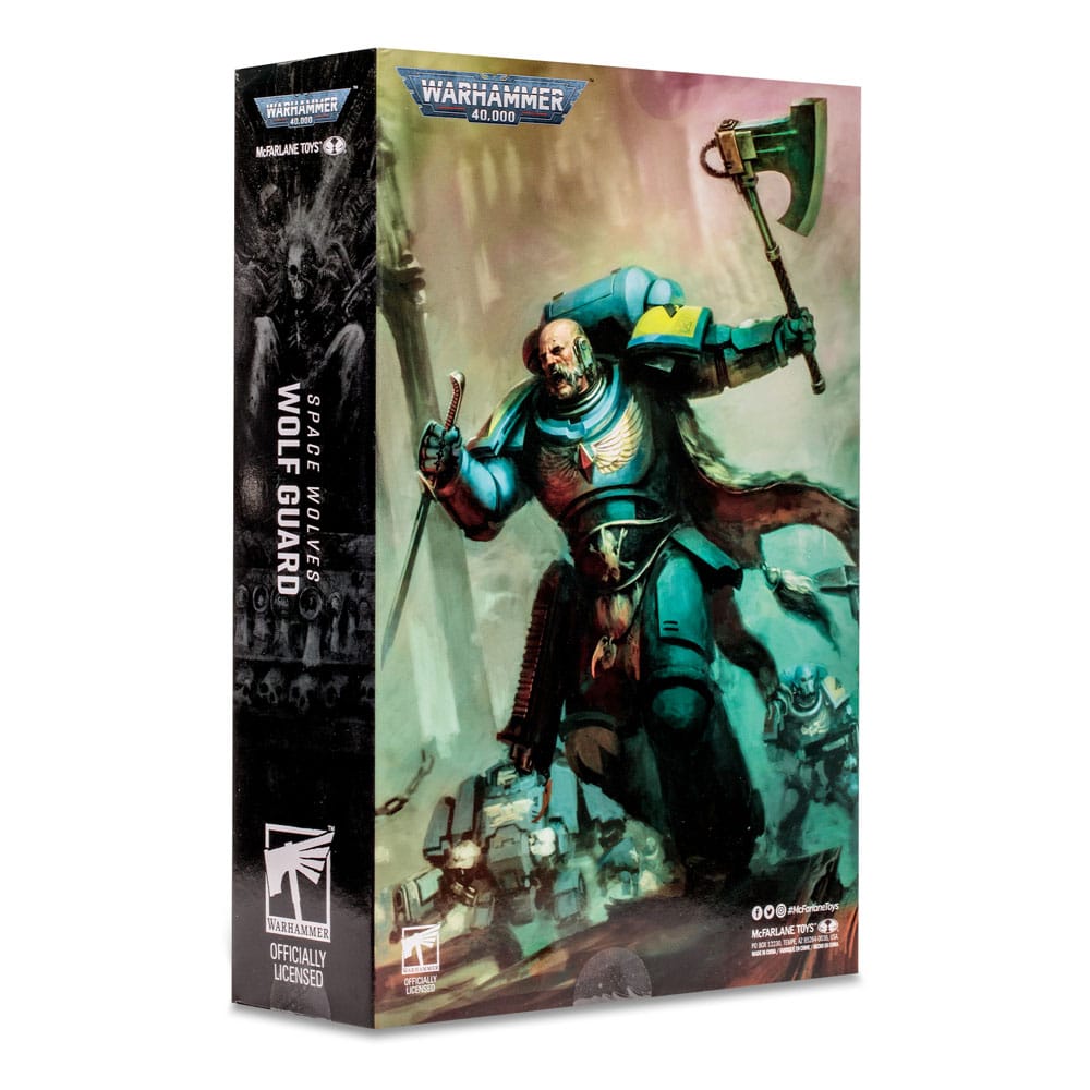 Action-Figure Warhammer 40k Space Wolves Wolf Guard 18 cm ( Imagem 4 de 4 ) - Preview