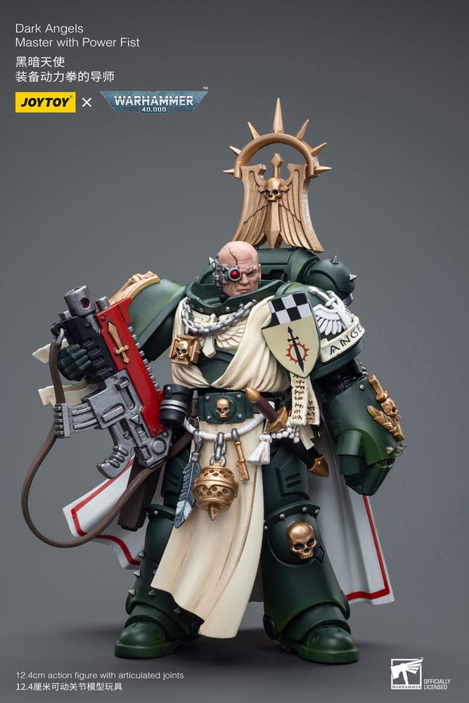 Action-Figure Warhammer 40k 1/18 Dark Angels Master with Power Fist 12 cm ( Imagem 4 de 4 ) - Preview