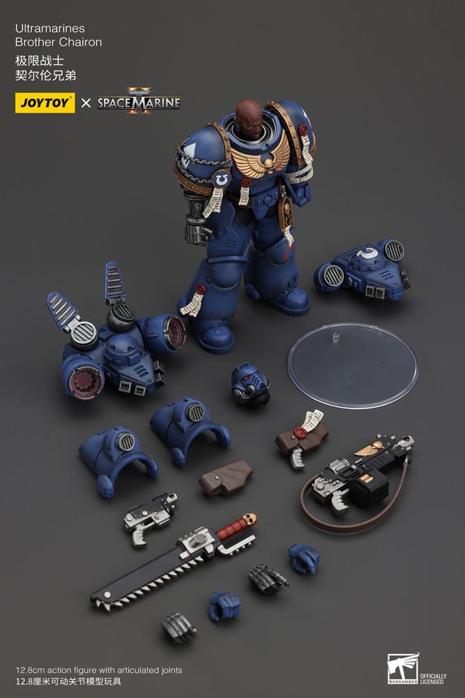 Action-Figure Warhammer 40k 1/18 Ultramarines Brother Chairon 13 cm ( Imagem 2 de 4 ) - Preview