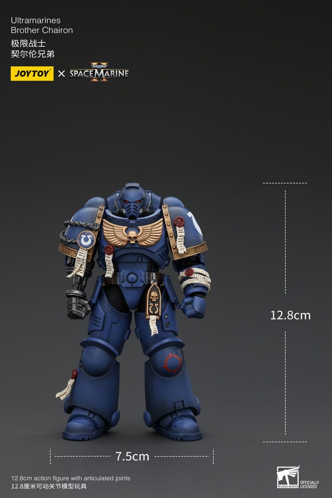 Action-Figure Warhammer 40k 1/18 Ultramarines Brother Chairon 13 cm ( Imagem 3 de 4 ) - Preview