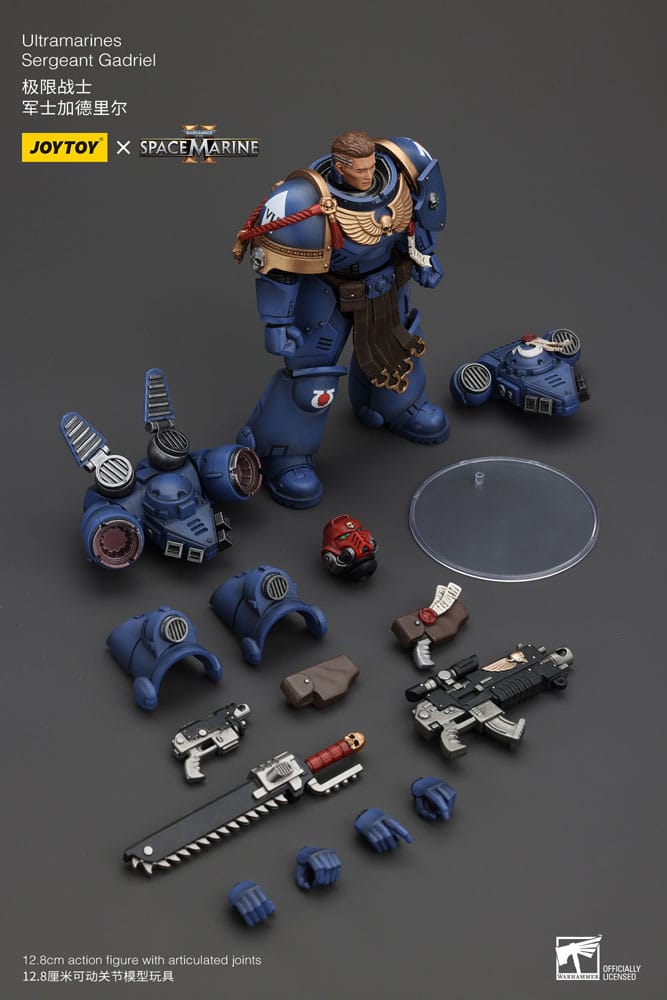 Action-Figure Warhammer 40k 1/18 Ultramarines Sergeant Gadriel 13 cm ( Imagem 2 de 4 ) - Preview