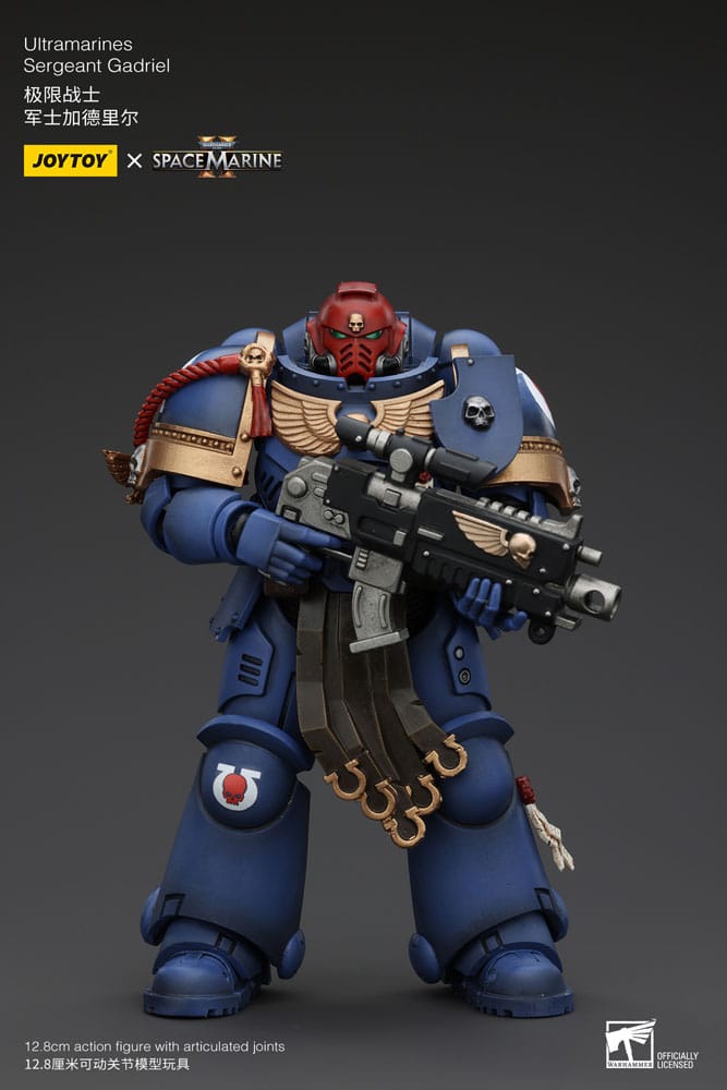 Action-Figure Warhammer 40k 1/18 Ultramarines Sergeant Gadriel 13 cm ( Imagem 3 de 4 ) - Preview