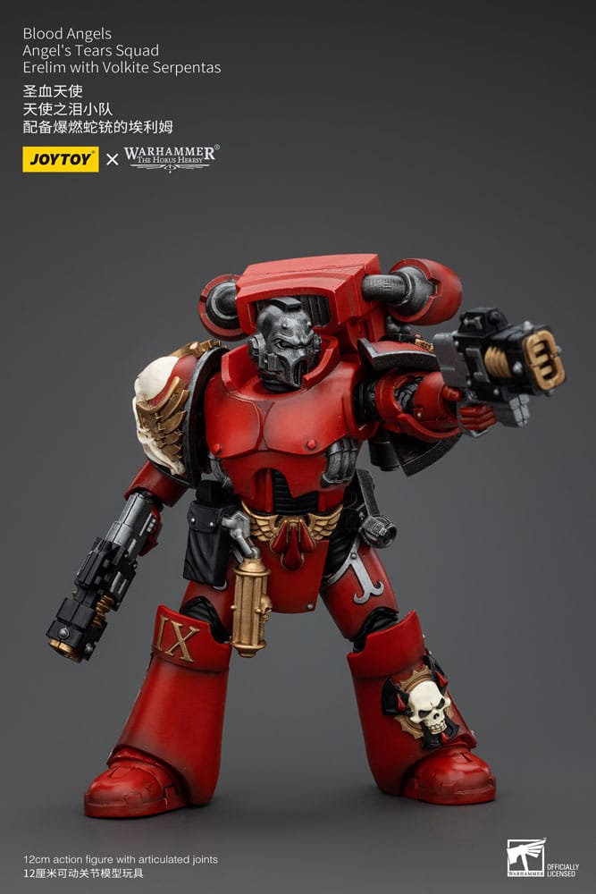 Action-Figure Warhammer Blood Angels Angel’s Tears Squad Erelim with Volkite Serpentas 12 cm ( Imagem 3 de 4 ) - Preview