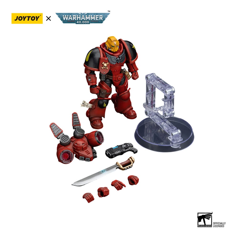 Action-Figure Warhammer Blood Angels Jump Pack Intercessors Sergeant with Plasma Pistol 12 cm ( Imagem 2 de 4 ) - Preview