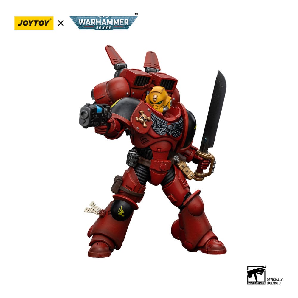 Action-Figure Warhammer Blood Angels Jump Pack Intercessors Sergeant with Plasma Pistol 12 cm ( Imagem 4 de 4 ) - Preview