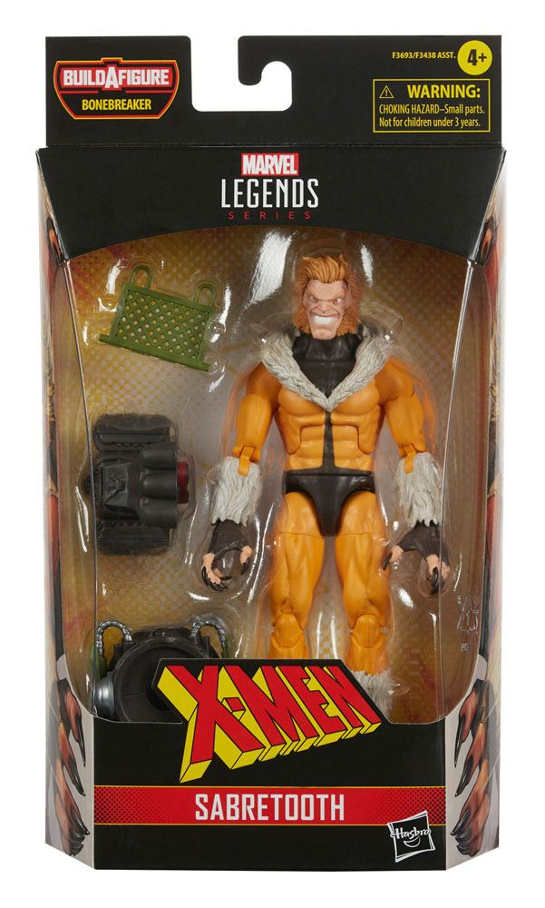 Action-Figure X-Men Marvel Legends Series Sabretooth 15 cm ( Imagem 3 de 4 ) - Preview